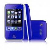 Celular Smartphone Mini Hiphone com 2 Chips e TV - Azul - De